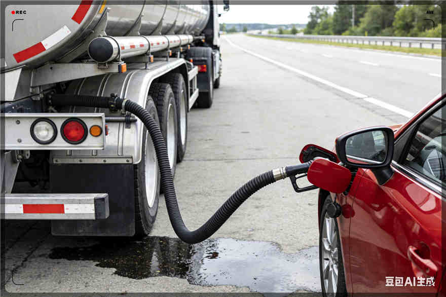 花都区汽车救援送水案例